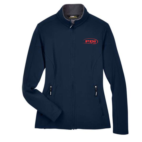 Embroidered Ladies' Cruise Two-Layer Fleece Bonded Soft Shell Jacket Thumbnail